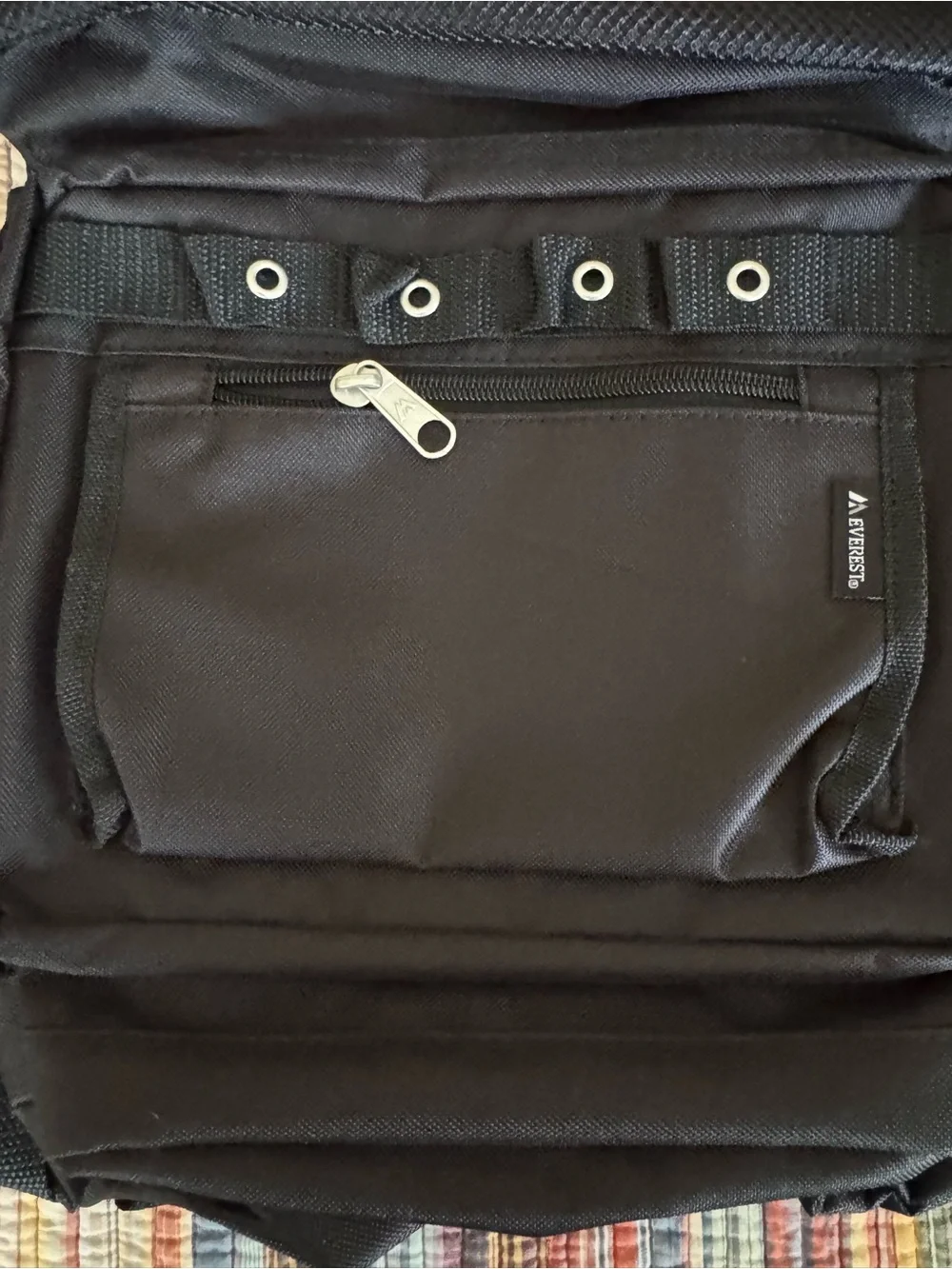 Everest Oversized Deluxe Backpack 3045R Black NWT travel hiking outdoor